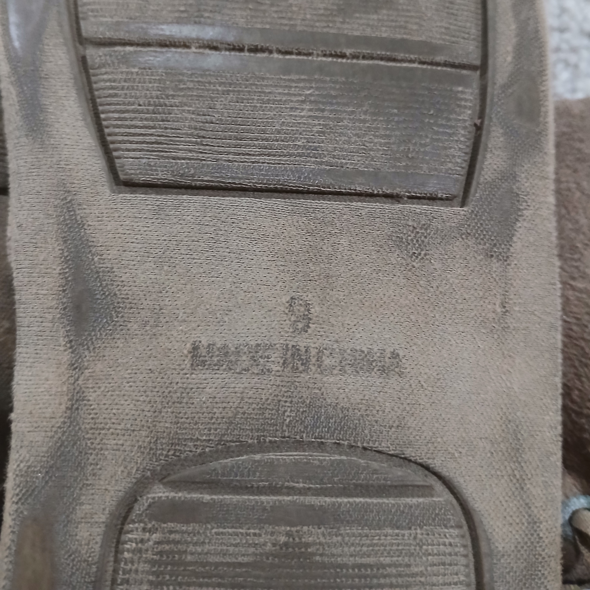 Mailed Very Old Brown Boot Slippers Size 9